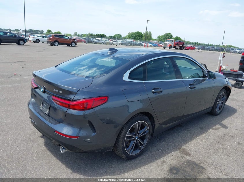 2021 BMW 2er VIN WBA73AK01M7H05153 IAAI salvage auction — FRONT END, Salvage Title, sold $4,950 on 2026-07-09 (photo 4)