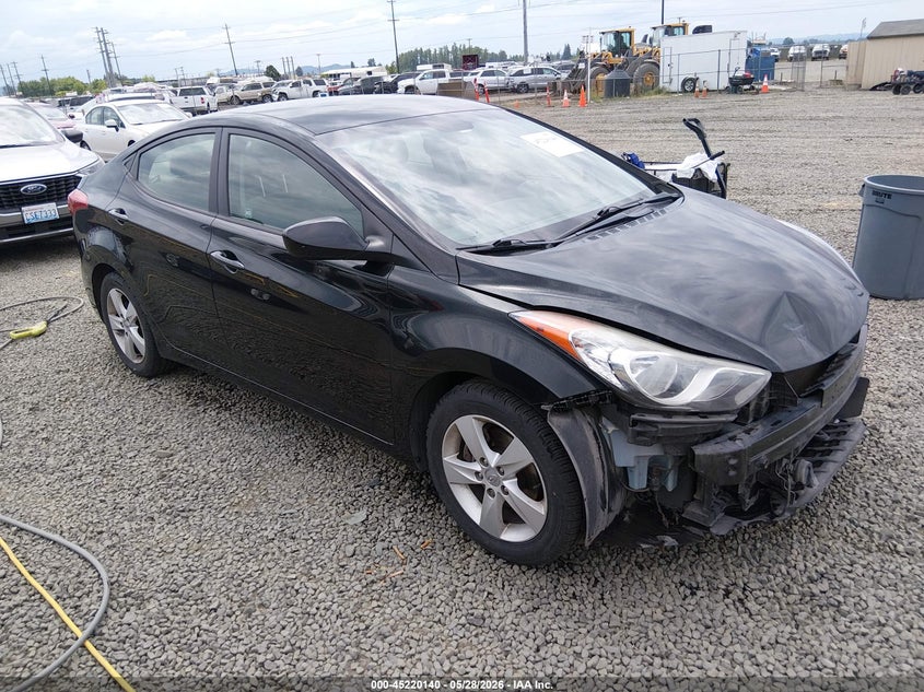 2012 Hyundai Elantra VIN KMHDH4AE6CU313901 IAAI salvage auction — FRONT END, Salvage (Oregon), sold $400 on 2026-07-06 (photo 1)