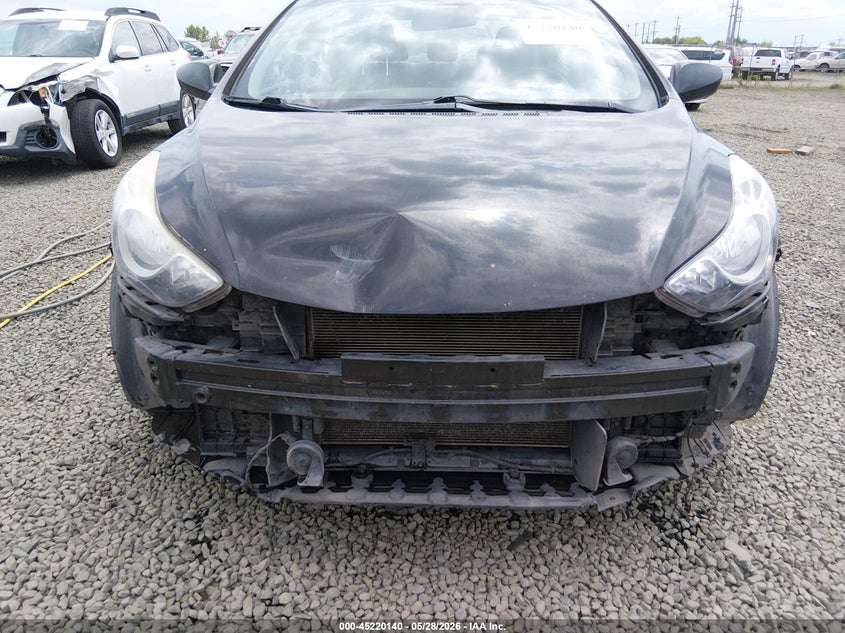 2012 Hyundai Elantra VIN KMHDH4AE6CU313901 IAAI salvage auction — FRONT END, Salvage (Oregon), sold $400 on 2026-07-06 (photo 6)
