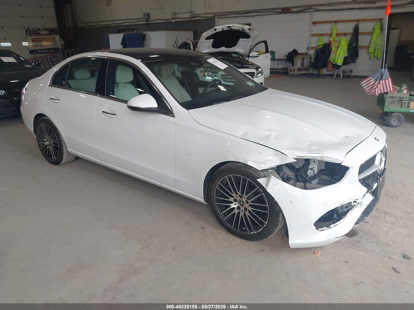 2023 Mercedes-benz C-klasse VIN W1KAF4HB4PR092225 IAAI salvage auction — RIGHT FRONT, Salvage Title, sold $16,700 on 2026-07-11 (photo 1)