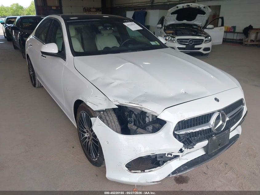 2023 Mercedes-benz C-klasse VIN W1KAF4HB4PR092225 IAAI salvage auction — RIGHT FRONT, Salvage Title, sold $16,700 on 2026-07-11 (photo 6)