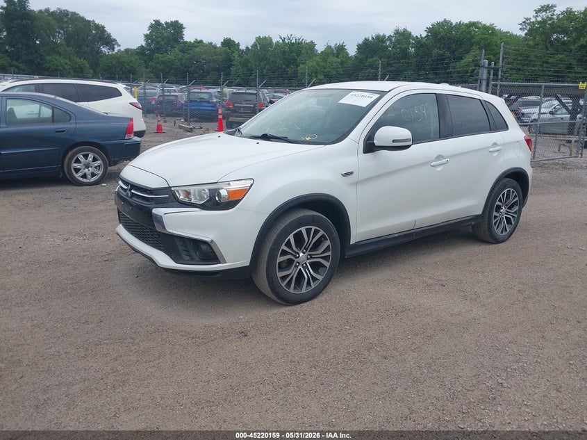 2019 Mitsubishi Outlander VIN JA4AP3AU2KU023742 IAAI salvage auction — HAIL, Salvage Title, sold $3,050 on 2026-07-20 (photo 2)