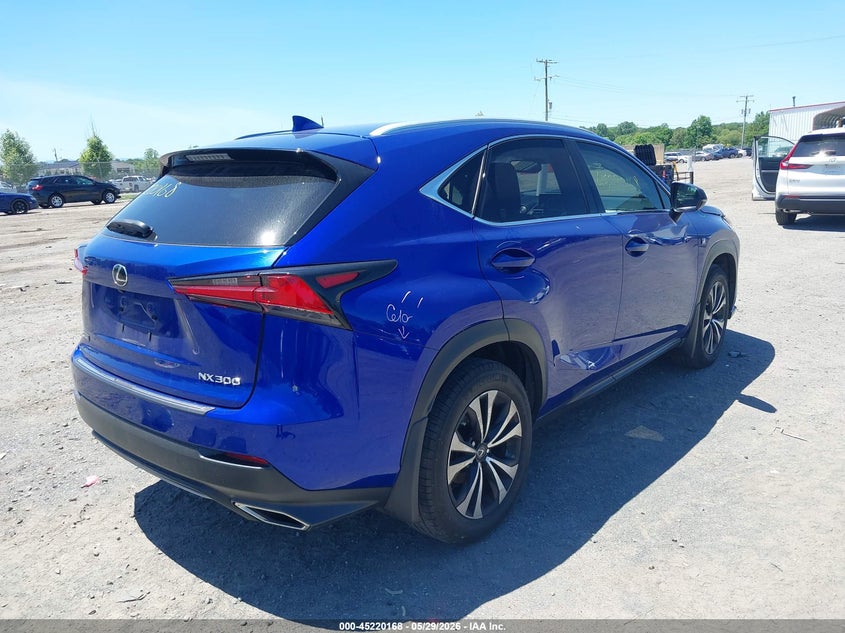 2018 Lexus Nx VIN JTJBARBZ1J2158985 IAAI salvage auction — LEFT FRONT, Salvage (Virginia), sold $25 on 2026-07-28 (photo 4)