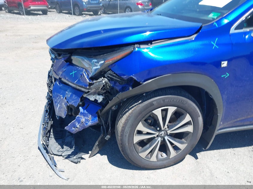 2018 Lexus Nx VIN JTJBARBZ1J2158985 IAAI salvage auction — LEFT FRONT, Salvage (Virginia), sold $25 on 2026-07-28 (photo 6)