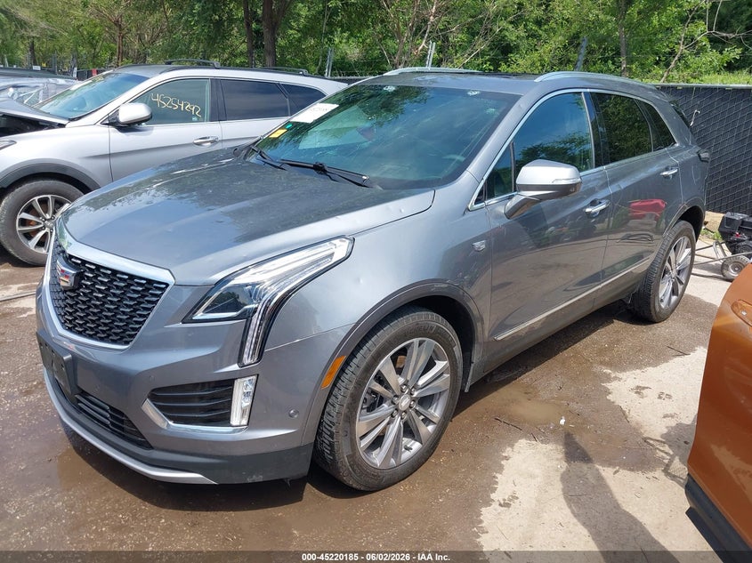2021 Cadillac Xt5 VIN 1GYKNDRS8MZ126124 IAAI salvage auction — HAIL, Salvage Title, sold $8,300 on 2026-07-29 (photo 2)