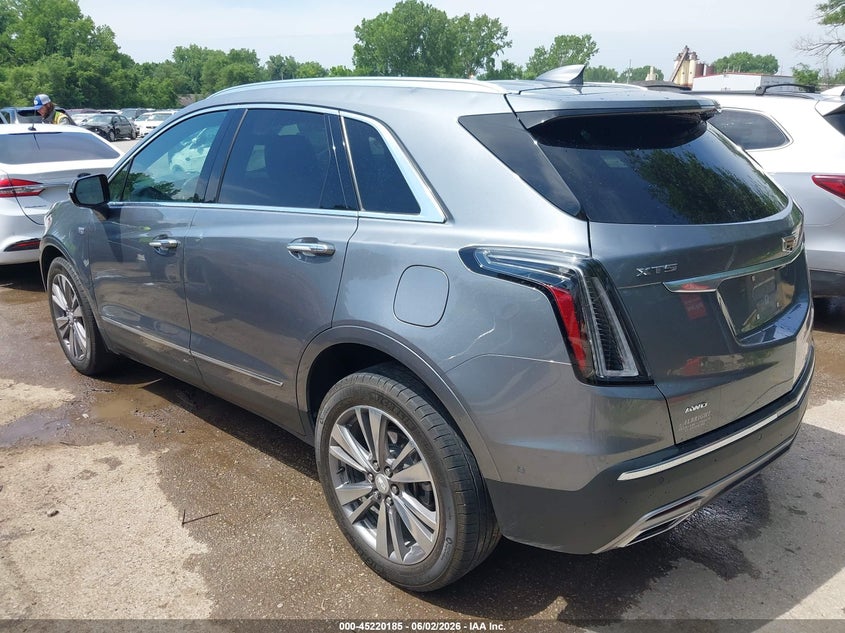 2021 Cadillac Xt5 VIN 1GYKNDRS8MZ126124 IAAI salvage auction — HAIL, Salvage Title, sold $8,300 on 2026-07-29 (photo 3)