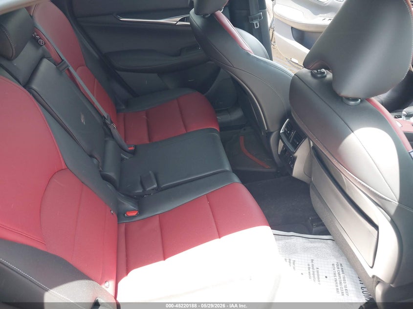 2023 Infiniti Qx55 VIN 3PCAJ5LR2PF124758 IAAI salvage auction — WATER/FLOOD, Salvage Title, sold $12,375 on 2026-07-07 (photo 8)