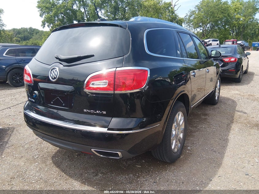 2017 Buick Enclave VIN 5GAKRBKD9HJ334433 IAAI salvage auction — SIDE, Salvage Title, sold $4,800 on 2026-07-11 (photo 4)