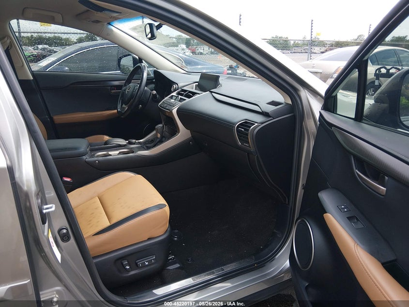 2017 Lexus Nx VIN JTJYARBZ6H2057297 IAAI salvage auction — REAR END, Salvage Title, sold $6,150 on 2026-07-06 (photo 5)