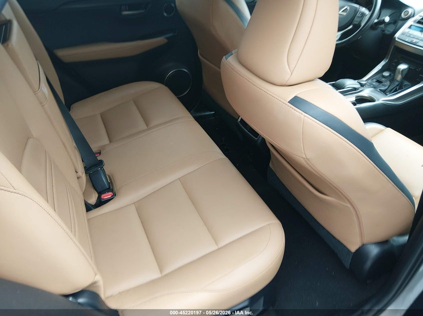 2017 Lexus Nx VIN JTJYARBZ6H2057297 IAAI salvage auction — REAR END, Salvage Title, sold $6,150 on 2026-07-06 (photo 8)