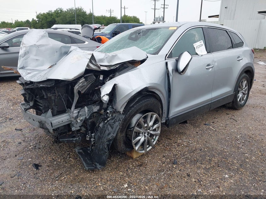 2018 Mazda Cx-9 VIN JM3TCACY9J0224615 IAAI salvage auction — ROLLOVER, Salvage Title, sold $675 on 2026-08-22 (photo 2)