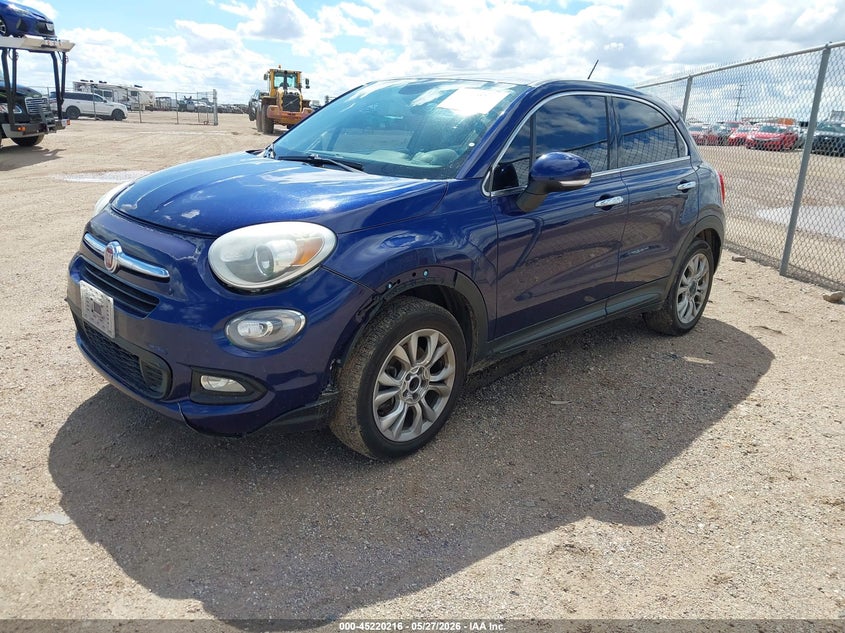 2016 Fiat 500x VIN ZFBCFXDT3GP347836 IAAI salvage auction — SIDE, Salvage Title, sold $900 on 2026-07-26 (photo 2)