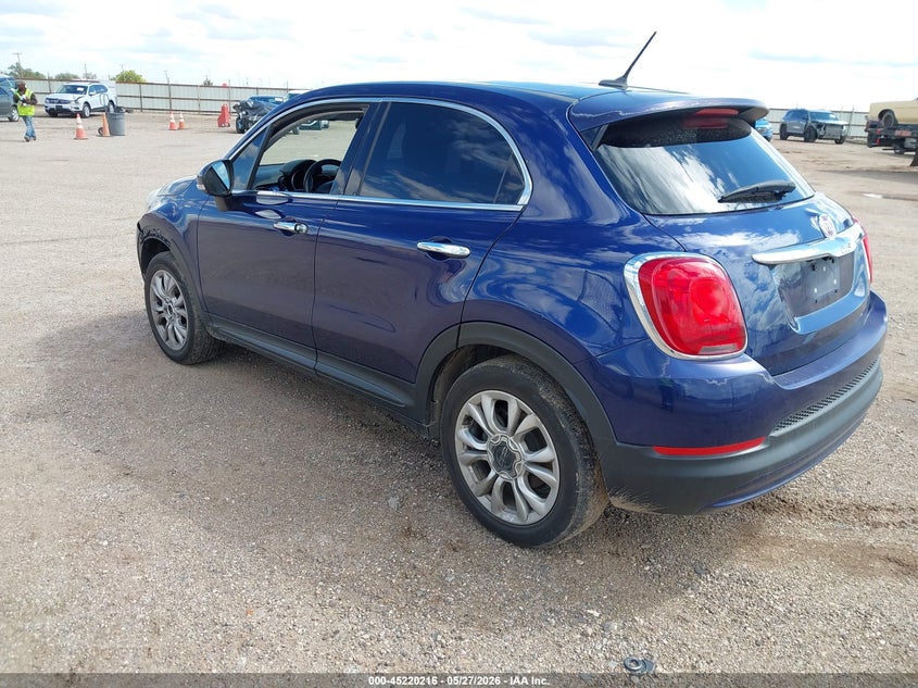 2016 Fiat 500x VIN ZFBCFXDT3GP347836 IAAI salvage auction — SIDE, Salvage Title, sold $900 on 2026-07-26 (photo 3)