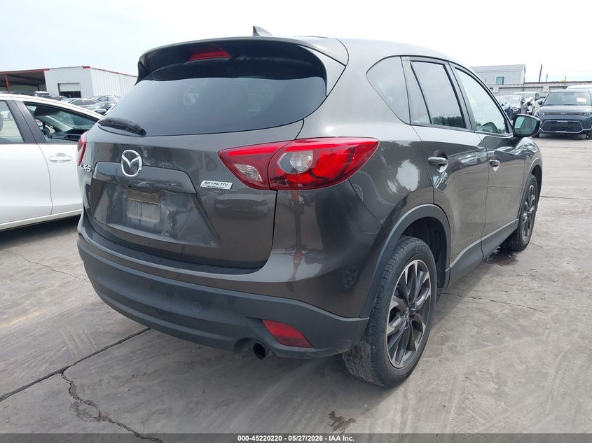 2016 Mazda Cx-5 VIN JM3KE2DY1G0811331 IAAI salvage auction — HAIL, Original (Texas), sold $3,750 on 2026-07-07 (photo 4)