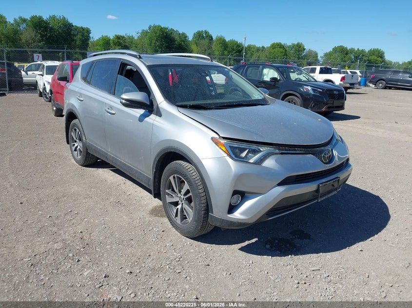 2018 Toyota Rav 4 VIN JTMRFREVXJJ223091 IAAI salvage auction — REAR END, Salvage Title, sold $5,600 on 2026-07-09 (photo 1)