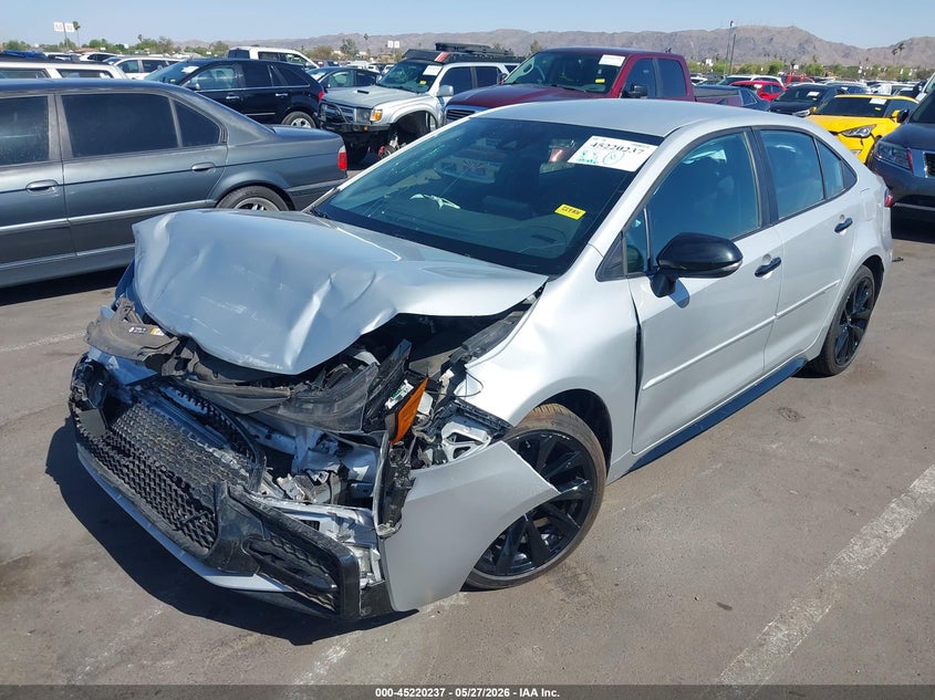 2022 Toyota Corolla VIN 5YFS4MCE0NP129798 IAAI salvage auction — FRONT END, Salvage Title, sold $4,950 on 2026-07-14 (photo 2)