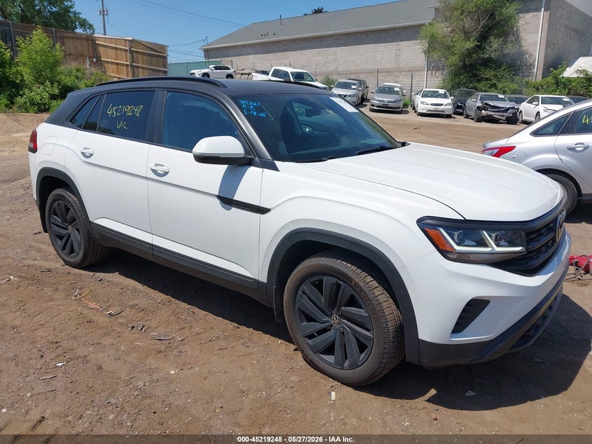 2021 Volkswagen Atlas cross sport VIN 1V2BC2CA7MC236194 — IAAI salvage auction photo