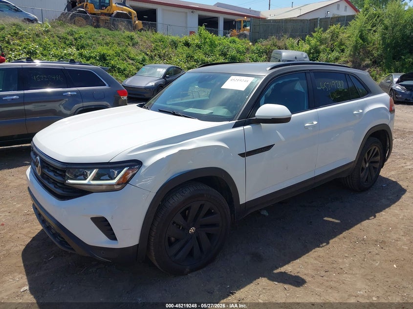 2021 Volkswagen Atlas cross sport VIN 1V2BC2CA7MC236194 IAAI salvage auction — LEFT SIDE, Salvage (Minnesota), sold $8,200 on 2026-08-19 (photo 2)