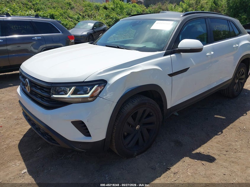 2021 Volkswagen Atlas cross sport VIN 1V2BC2CA7MC236194 IAAI salvage auction — LEFT SIDE, Salvage (Minnesota), sold $8,200 on 2026-08-19 (photo 6)