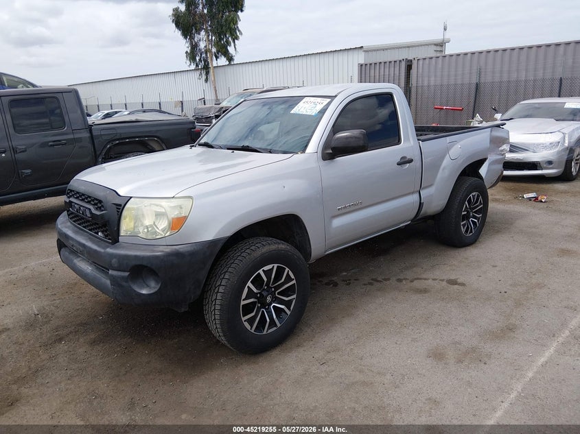 2006 Toyota Tacoma VIN 5TENX22N36Z255207 IAAI salvage auction — REAR END, Salvage (California), sold $3,050 on 2026-07-12 (photo 2)