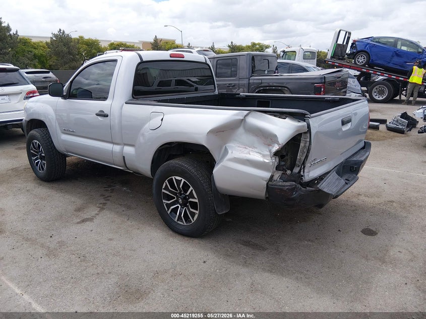 2006 Toyota Tacoma VIN 5TENX22N36Z255207 IAAI salvage auction — REAR END, Salvage (California), sold $3,050 on 2026-07-12 (photo 3)