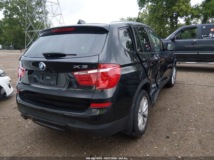 2016 BMW X3 VIN 5UXWX9C52G0D69116 IAAI salvage auction — RIGHT SIDE, Salvage Title, sold $2,000 on 2026-07-15 (photo 4)