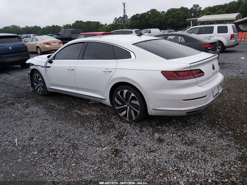2022 Volkswagen Arteon VIN WVWAR7ANXNE008100 IAAI salvage auction — FRONT END, Salvage Title, sold $5,650 on 2026-07-07 (photo 3)