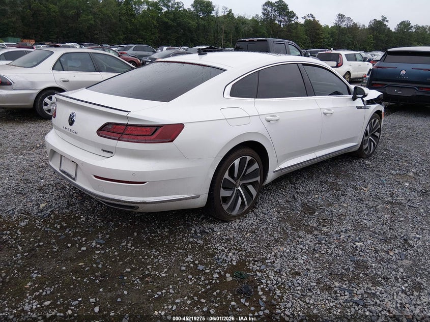 2022 Volkswagen Arteon VIN WVWAR7ANXNE008100 IAAI salvage auction — FRONT END, Salvage Title, sold $5,650 on 2026-07-07 (photo 4)