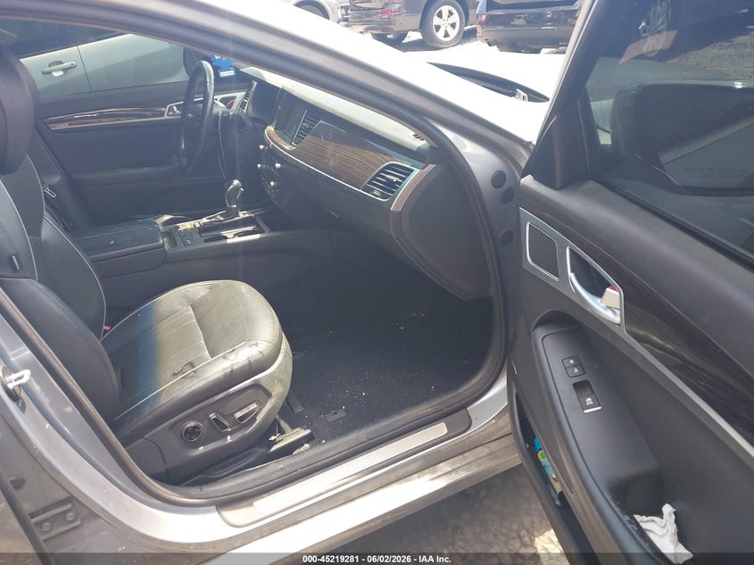 2016 Hyundai Genesis VIN KMHGN4JE9GU121254 IAAI salvage auction — LEFT FRONT, Salvage Title, sold $1,950 on 2026-07-22 (photo 5)