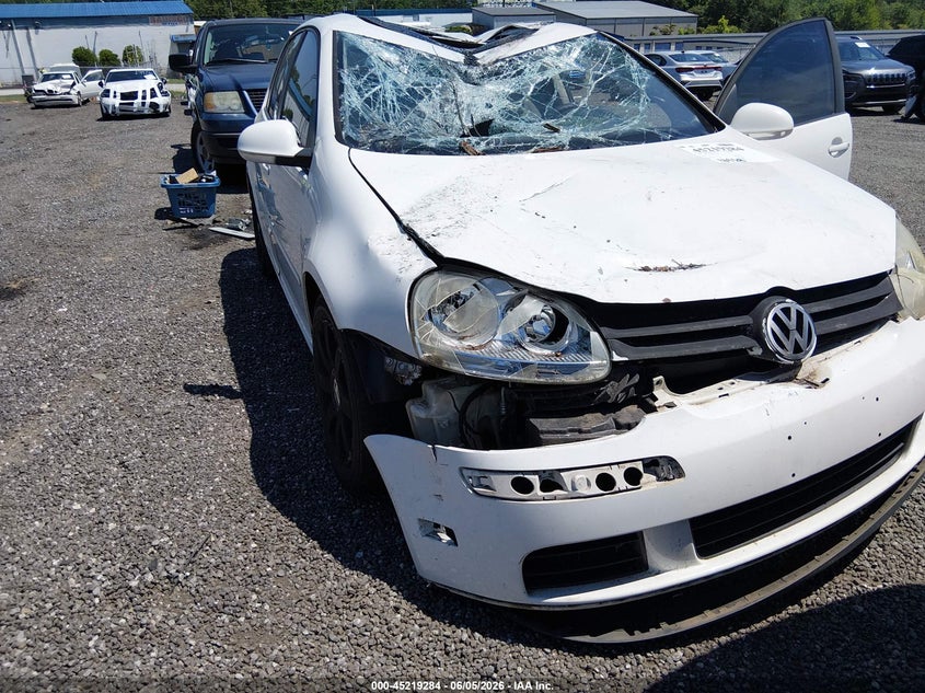 2007 Volkswagen Rabbit VIN WVWDR71K87W237245 IAAI salvage auction — FRONT END, Salvage (South Carolina), sold $300 on 2026-07-07 (photo 6)
