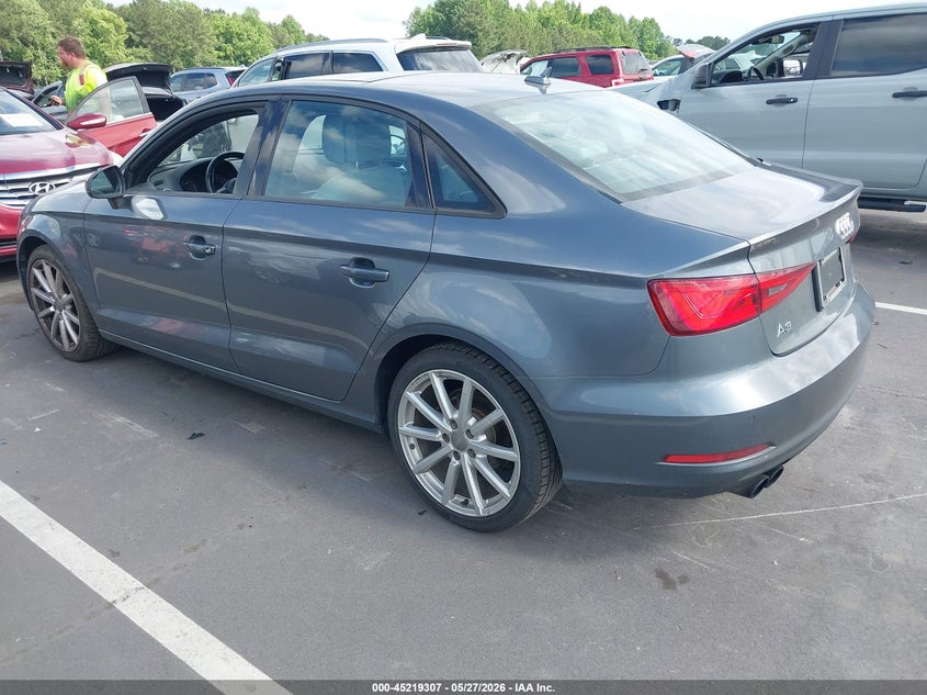 2016 Audi A3 VIN WAUA7GFF3G1027649 IAAI salvage auction — RIGHT FRONT, Salvage Title, sold $1,700 on 2026-07-15 (photo 3)