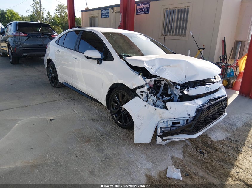 2026 Toyota Corolla VIN 5YFS4MCE0TP272215 IAAI salvage auction — FRONT END, Salvage Title, sold $5,100 on 2026-07-21 (photo 1)