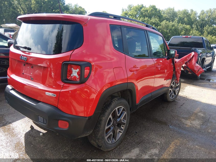 2016 Jeep Renegade VIN ZACCJBBTXGPD03174 IAAI salvage auction — RIGHT FRONT, Salvage Title, sold $500 on 2026-07-22 (photo 4)