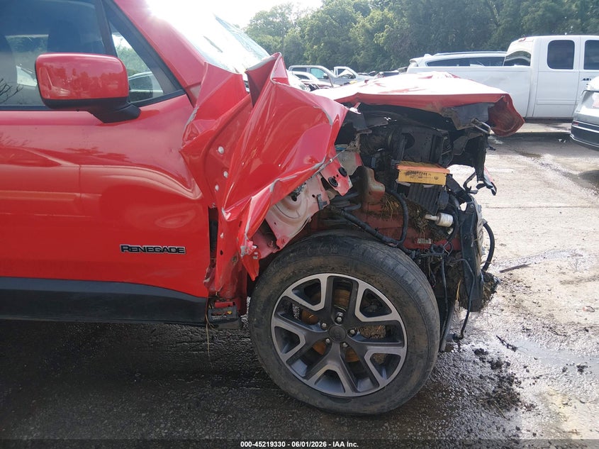 2016 Jeep Renegade VIN ZACCJBBTXGPD03174 IAAI salvage auction — RIGHT FRONT, Salvage Title, sold $500 on 2026-07-22 (photo 6)