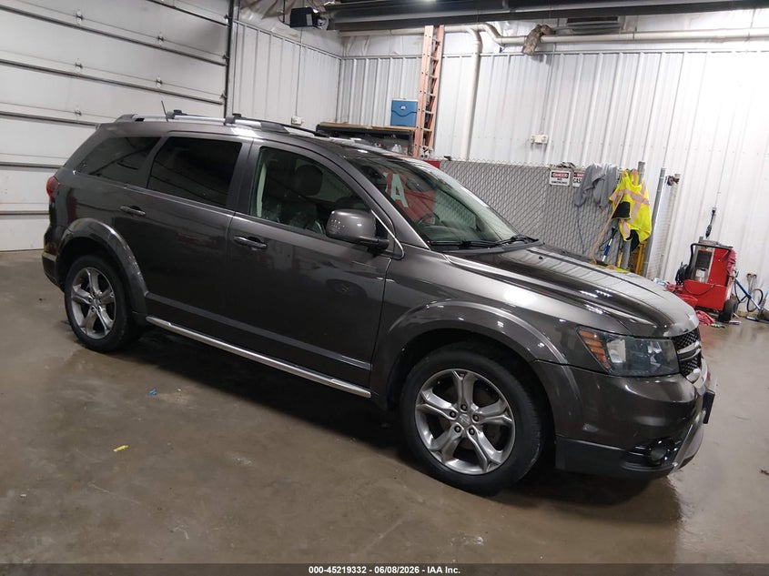 2017 Dodge Journey VIN 3C4PDDGG8HT574552 IAAI salvage auction — HAIL, Salvage (Iowa), sold $2,750 on 2026-08-15 (photo 1)