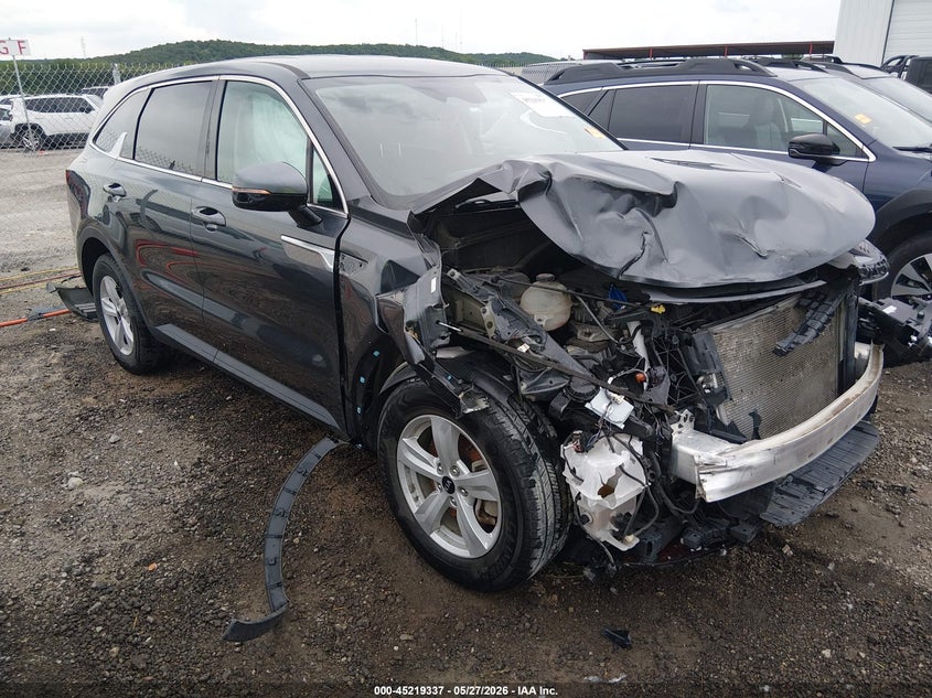 2021 Kia Sorento VIN 5XYRG4LC1MG017020 IAAI salvage auction — FRONT END, Salvage Title, sold $3,400 on 2026-07-21 (photo 1)