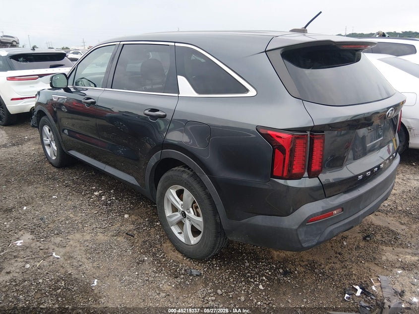 2021 Kia Sorento VIN 5XYRG4LC1MG017020 IAAI salvage auction — FRONT END, Salvage Title, sold $3,400 on 2026-07-21 (photo 3)