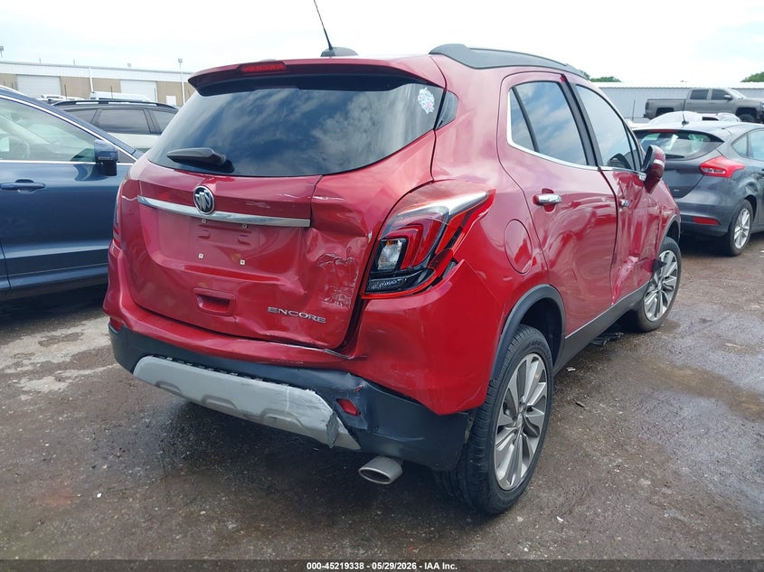2019 Buick Encore VIN KL4CJASB3KB709909 IAAI salvage auction — RIGHT SIDE, Clear (Oklahoma), sold $2,175 on 2026-07-29 (photo 4)