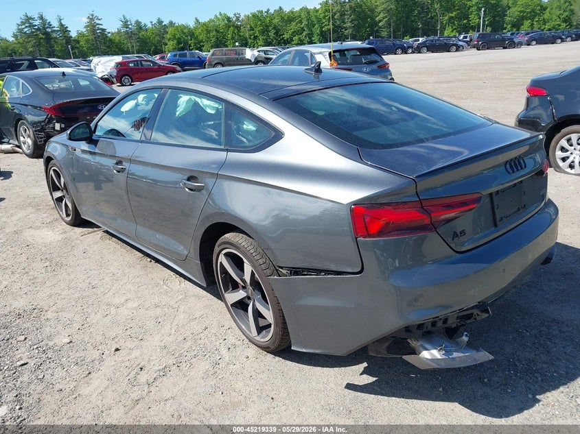2024 Audi A5 VIN WAUFACF53RA131326 IAAI salvage auction — REAR END, Salvage (Massachusetts), sold $10,000 on 2026-08-14 (photo 3)