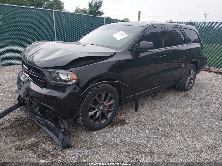 2018 Dodge Durango VIN 1C4RDJDG5JC415050 IAAI salvage auction — REAR END, Salvage Title, sold $1,100 on 2026-07-22 (photo 2)