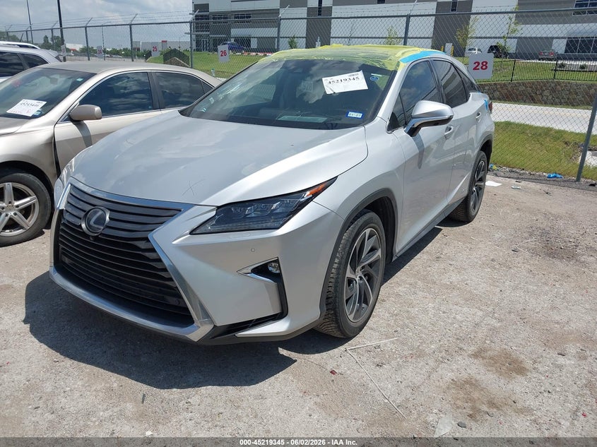 2017 Lexus Rx VIN 2T2BGMCA0HC017796 IAAI salvage auction — HAIL, Salvage Title, sold $8,200 on 2026-07-28 (photo 2)