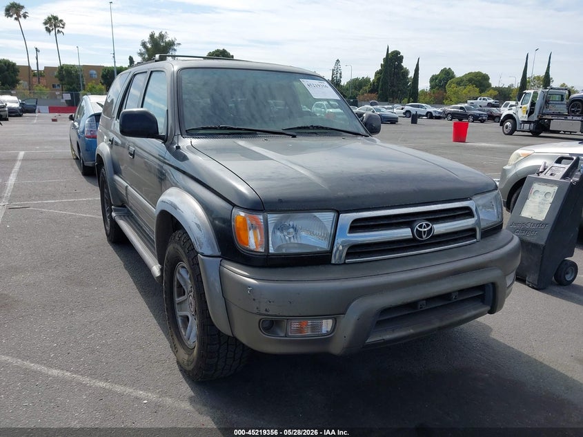 2000 Toyota 4runner VIN JT3GN87R7Y0141375 IAAI salvage auction — NORMAL WEAR, Duplicate Paperwork (California), sold $300 on 2026-07-30 (photo 1)