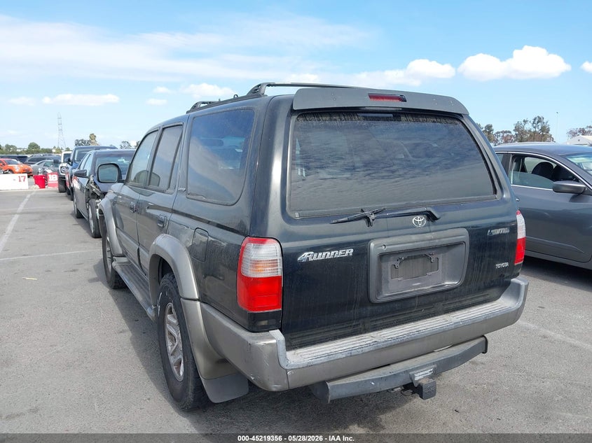 2000 Toyota 4runner VIN JT3GN87R7Y0141375 IAAI salvage auction — NORMAL WEAR, Duplicate Paperwork (California), sold $300 on 2026-07-30 (photo 3)