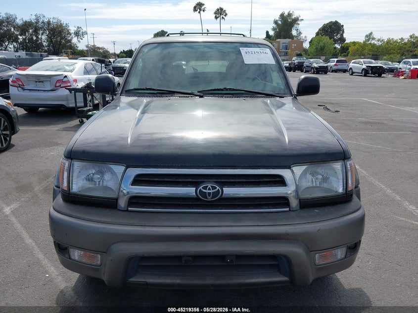 2000 Toyota 4runner VIN JT3GN87R7Y0141375 IAAI salvage auction — NORMAL WEAR, Duplicate Paperwork (California), sold $300 on 2026-07-30 (photo 6)