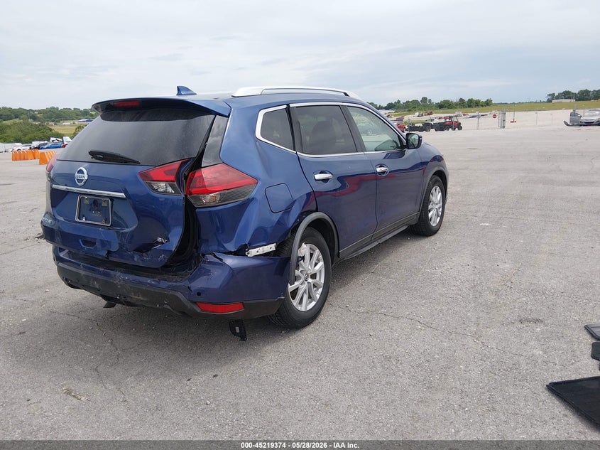 2019 Nissan Rogue VIN KNMAT2MTXKP517182 IAAI salvage auction — REAR END, Salvage (Missouri), sold $1,400 on 2026-07-30 (photo 4)