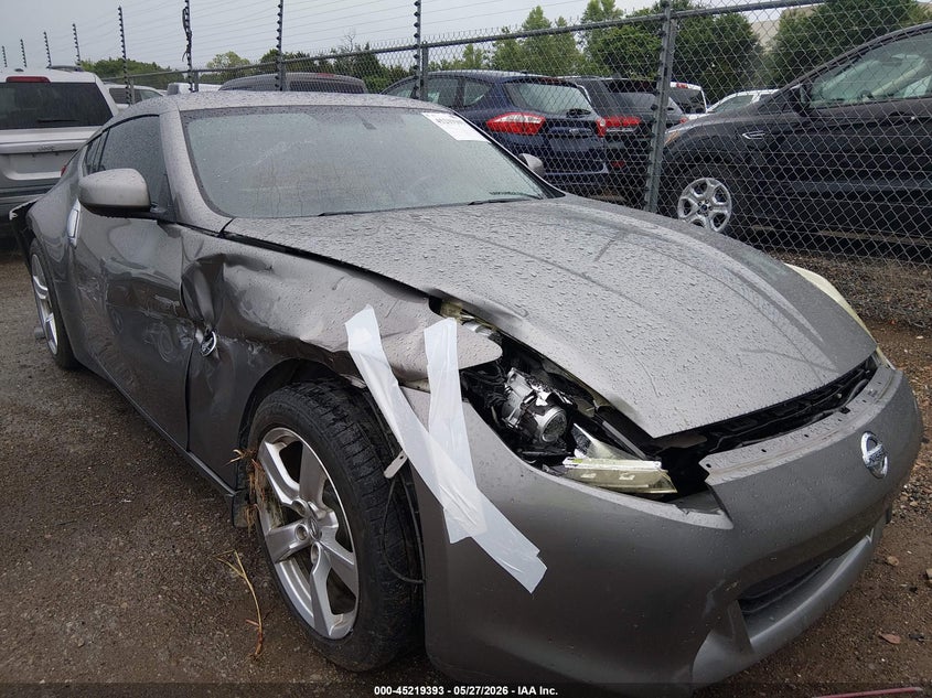 2010 Nissan 370z VIN JN1AZ4EH8AM503112 IAAI salvage auction — REAR END, Salvage (Oklahoma), sold $925 on 2026-07-29 (photo 1)