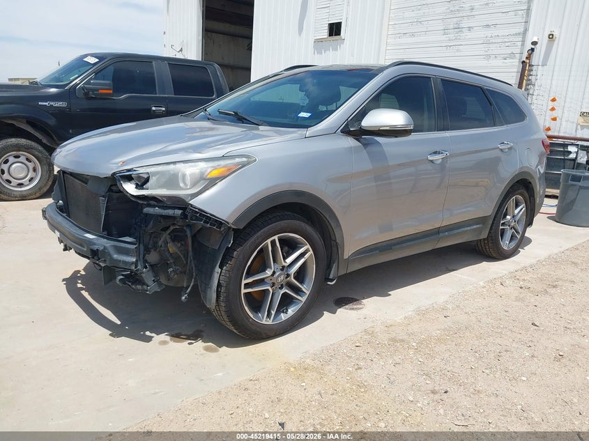 2017 Hyundai Santa fe VIN KM8SR4HFXHU210197 IAAI salvage auction — FRONT END, Original (Texas), sold $2,200 on 2026-08-01 (photo 2)