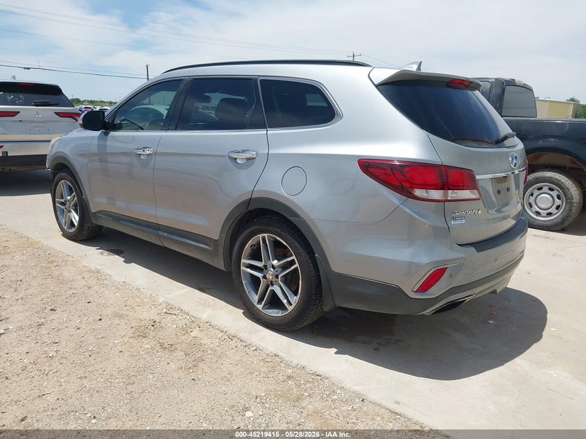 2017 Hyundai Santa fe VIN KM8SR4HFXHU210197 IAAI salvage auction — FRONT END, Original (Texas), sold $2,200 on 2026-08-01 (photo 3)