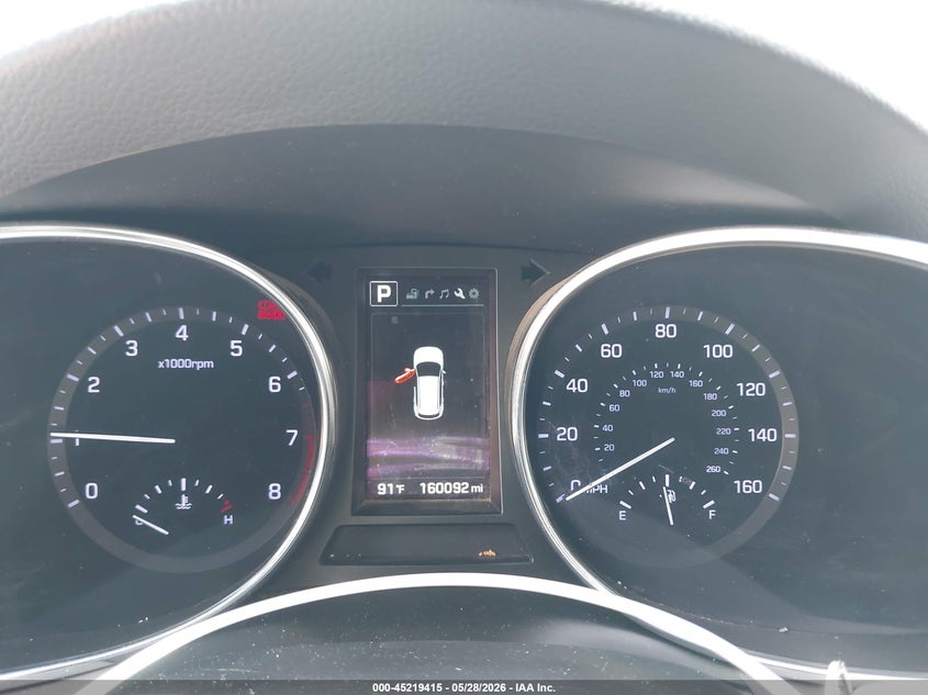 2017 Hyundai Santa fe VIN KM8SR4HFXHU210197 IAAI salvage auction — FRONT END, Original (Texas), sold $2,200 on 2026-08-01 (photo 7)