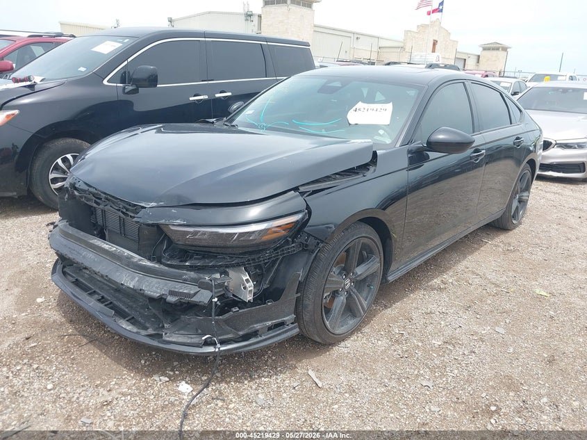 2025 Honda Accord VIN 1HGCY2F79SA075204 IAAI salvage auction — FRONT END, Original (Texas), sold $7,900 on 2026-07-29 (photo 2)
